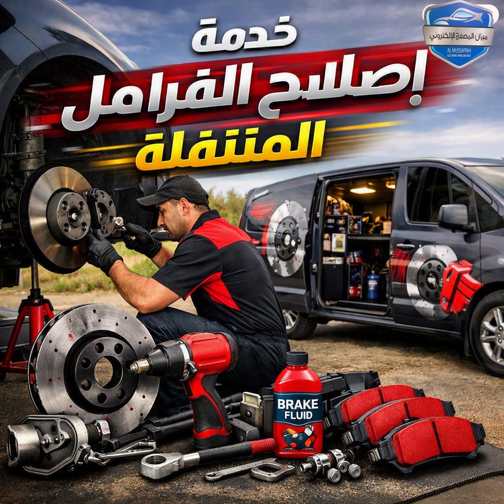 خدمة إصلاح الفرامل